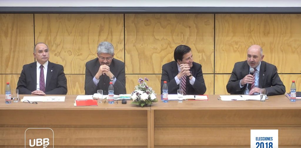 Feubb Chillán realizó foro panel para conocer planteamientos de precandidatos a Rector