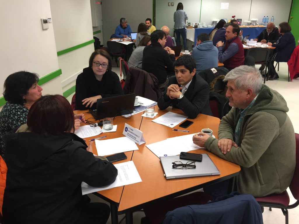 Benito Umaña refuerza programa a la Rectoría con primer taller realizado en Chillán