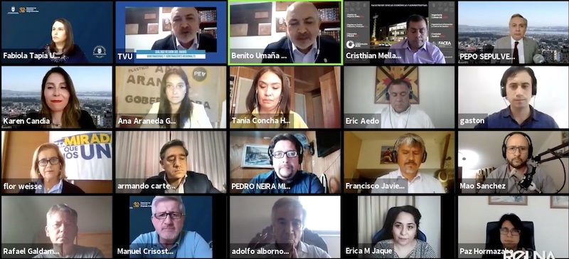 Postulantes a Gobernador/a de la región del Biobío participaron en diálogo programático