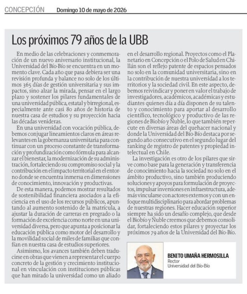 Los próximos 79 años de la UBB